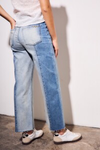 Jean Combinado Denim