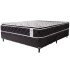 Sommier Paraná Neo Convencional Pillow Top 160x200 cm Negro (Base + Colchón) Sommier Paraná Neo Convencional Pillow Top 160x200 cm Negro (Base + Colchón)