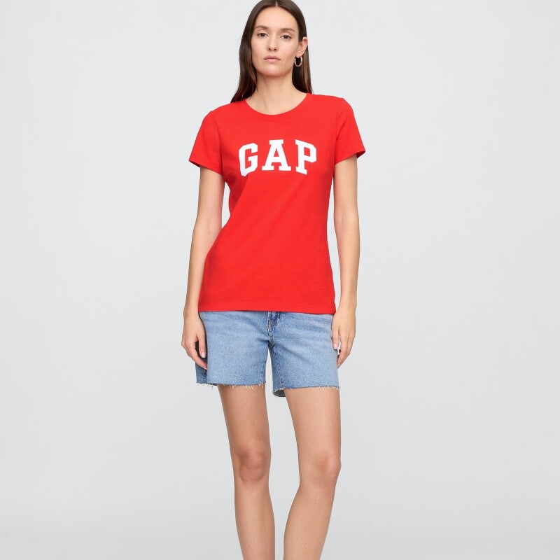V-SS LOGO CLASSIC TEE POSTER RED