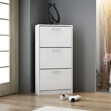 ZAPATERA 3 PUERTAS ORGANIZADOR Blanco