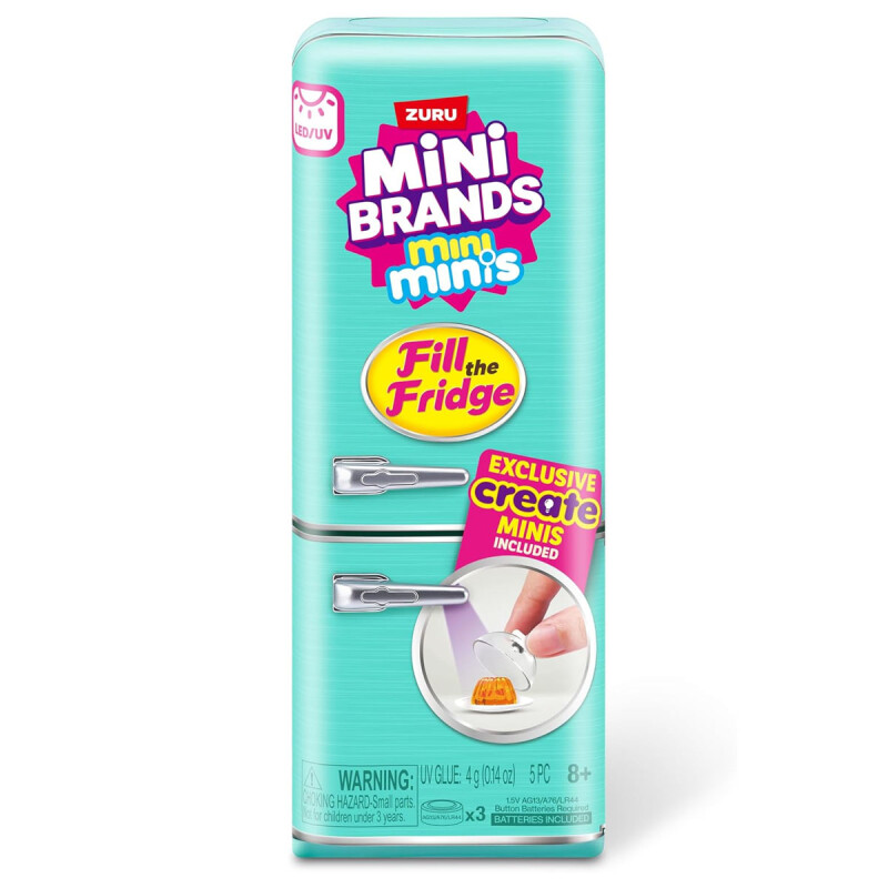 Mini Brands Heladera Fill The Fridge Zuru Mini Brands Heladera Fill The Fridge Zuru