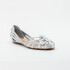 Sandalia COURO METALIZADO ROMA/COURO SNAKE METAL PRATA / PRATA Plata, Platino