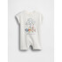 DIS POOH SS FLEECE SHORTIE NEW OFF WHITE