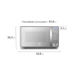 Microondas Electrolux 20L Inoxidable