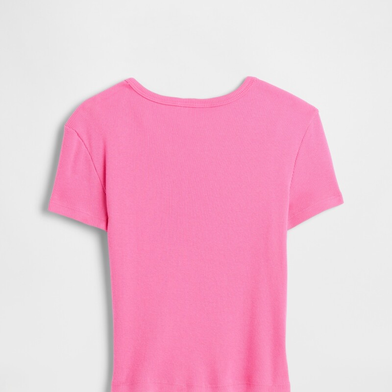 V-HS SS RIB TEE LOVE LETTER