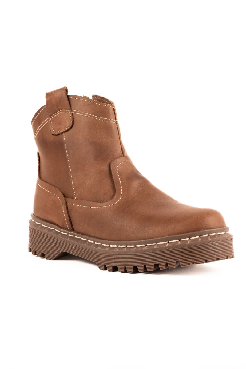 BOTIN OASIS Chocolate suela marron