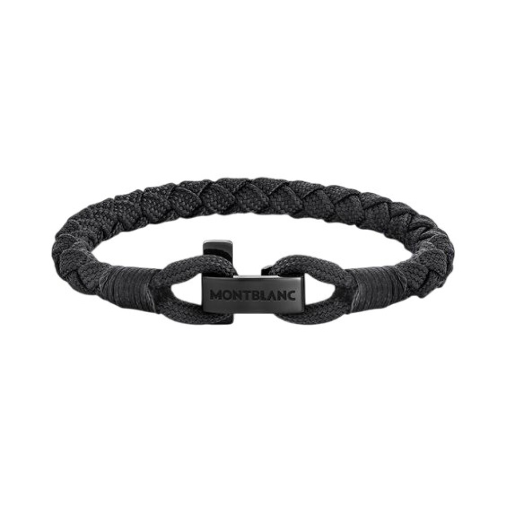 Pulsera Montblanc con cierre gancho. Pulsera Montblanc con cierre gancho.