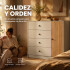 Cómoda Cajonera ComboHome 4 Cajones 1 Puerta Calidad Premium Blanco 1