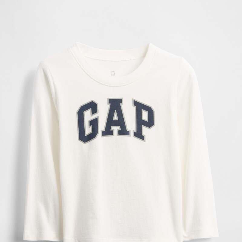V-FRCH LS LOGO TEE NEW OFF WHITE
