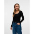 VMCECILIE LS U-NECK PULLOVER GA BLACK