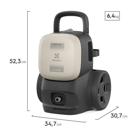 Hidrolavadora Electrolux UltraWash UWS2250 2250 PSI 1800 W con Dispensador de Detergente Hidrolavadora Electrolux UltraWash UWS2250 2250 PSI 1800 W con Dispensador de Detergente