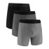 UA PERFORMANCE TECH - SOLID 6 IN 3PK - BLU GRY-035