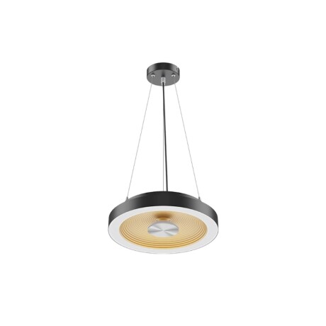 PLAFON DIMERIZABLE BRONX 25W Plafon LED Redondo Bronx Dimerizable CCT Negro