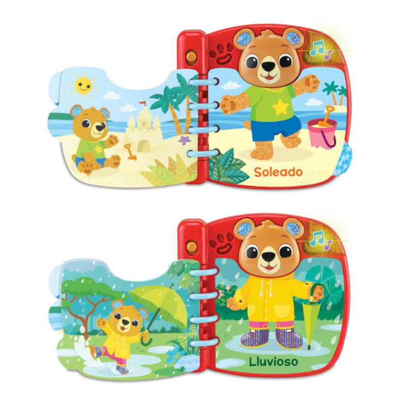 Libro Osito bebé con sonido ¿Qué me pongo hoy? VTech Libro Osito bebé con sonido ¿Qué me pongo hoy? VTech