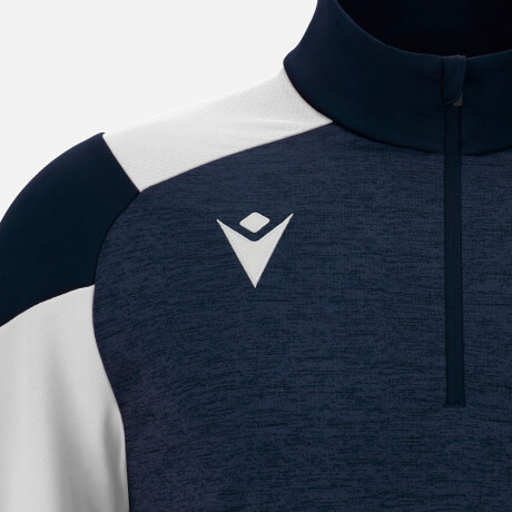 BUZO MACRON - MODELO CUZCO NAV/WHT