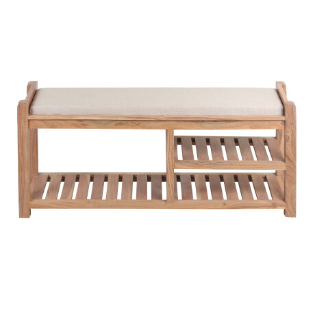 PIE DE CAMA MADERA-ACACIA NATURAL-BEIGE LAUTARO