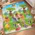 Alfombra Reversible Antigolpes para Bebes o Niños de 1,80 x 1,50m Alfombra Reversible Antigolpes para Bebes o Niños de 1,80 x 1,50m