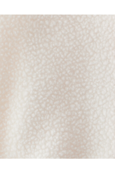 Campera de polar, blanco Sin color