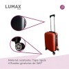 Valija Carry-on de mano Rígidas Con Organizadores Rojo