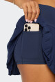 Falda Fabletics Plisada Hot Shot Ultra Mini Azul