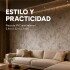 Pack x10 Placa PVC Símil Mármol 2,44x1,22m 3mm Resistente Mármol Gris 3