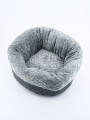 CAMA CIRULAR MASCOTAS GRIS