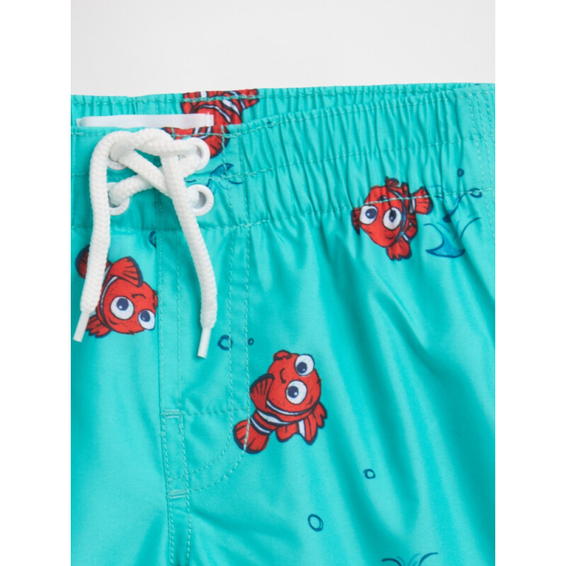 V-DIS SWIM TRUNK AQUA TROPIC