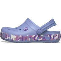 Crocband™ Clog Glow Confetti Violeta