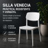 Silla Comedor ComboHome Venecia Pack X6 Blanco 1