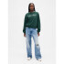 LOGO WEDGE PULLOVER DEEP HUNTER 505