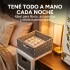 Cajonera Auxiliar Vintage Madera 4 Cajones Organiza Rústico Gris