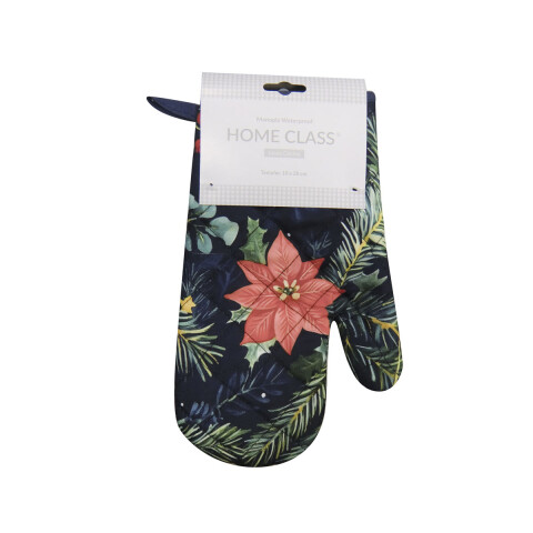 Manopla Impermeable Home Class 18 x 28 cm NAVIDAD 1408 MUERDAGO