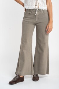 Jean Flared Wide Leg Topo