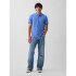 F-LOGO PK POLO CABANA BLUE 602