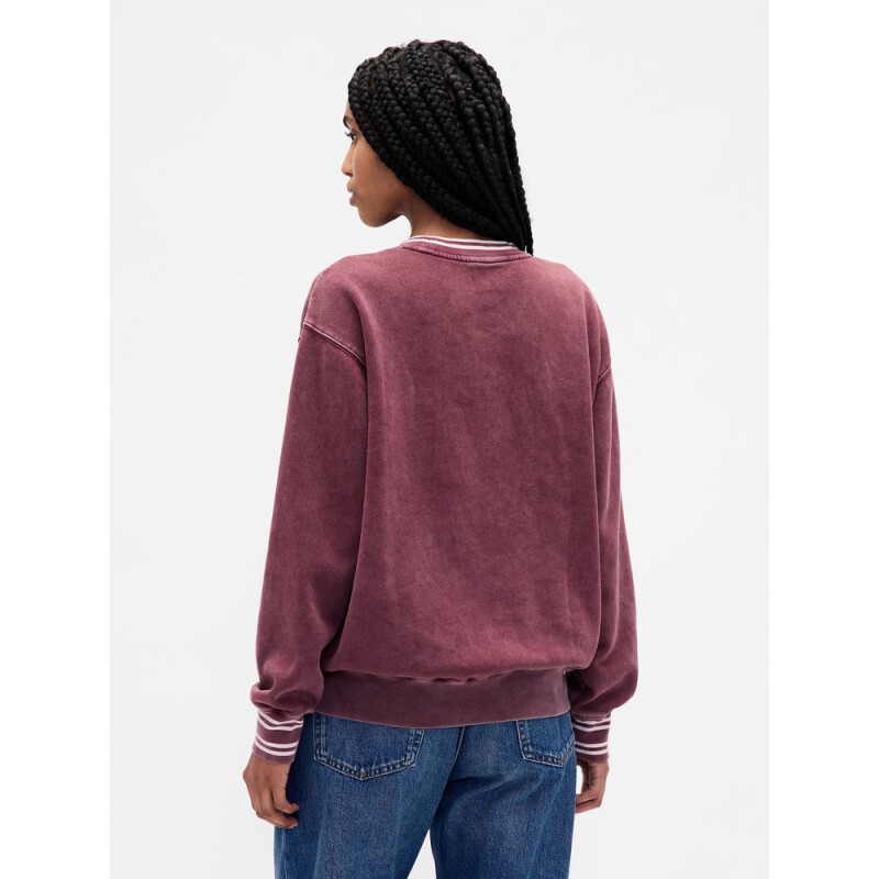 TUNIC LOGO PULLOVER TUSCAN RED WASH