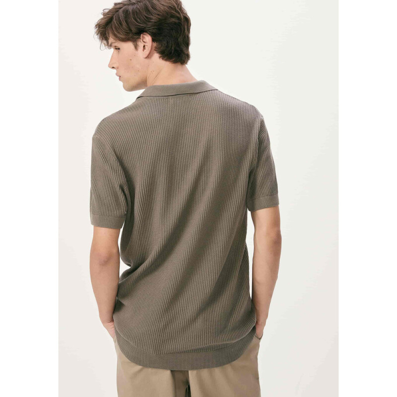 CAMISA POLO MM MASC OLIVA MEDIO