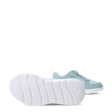 Championes de Niña Puma Fun Racer 2 Ac Ps Verde - Lila