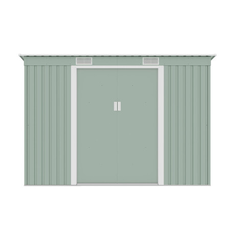CASITA DE JARDIN ACERO VERDE S2001