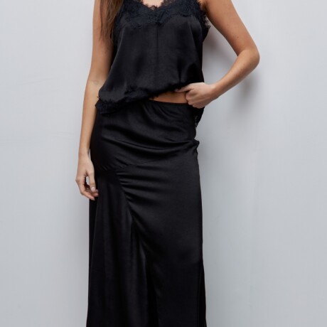 FALDA BRUNA Negro