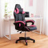 Silla Gamer Ergonomica Escritorio Reclinable Soporta 200kg Imback Negro con Fucsia Silla Gamer Ergonomica Escritorio Reclinable Soporta 200kg Imback Negro con Fucsia