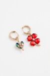 Aro Clover Glass Rojo