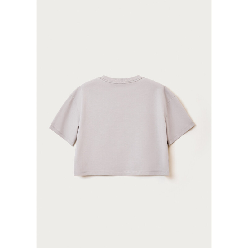 CAMISETA MM FEM CINZA GELO