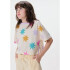 SHORTS FEM AMARELO CLARO