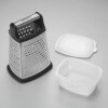 Rallador de 4 lados con contenedor de almacenamiento - Cuisinart Rallador de 4 lados con contenedor de almacenamiento - Cuisinart
