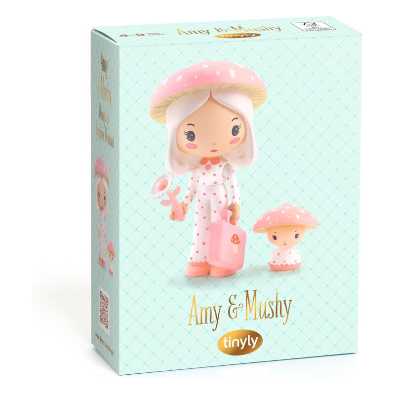 Muñeca Amy & Mushi Tinyly Djeco Muñeca Amy & Mushi Tinyly Djeco