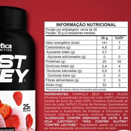 ¡OFERTA IMPERDIBLE! Atlhetica Nutrition Best Whey 900g Strawberry Milk Shake ¡OFERTA IMPERDIBLE! Atlhetica Nutrition Best Whey 900g Strawberry Milk Shake