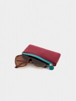 Gafas De Sol Cuadradas marron