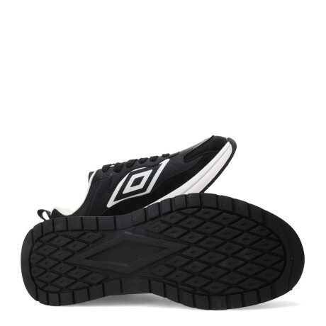 Championes de Hombre Umbro Refine Negro - Blanco