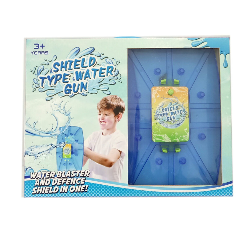 Pistola de agua con escudo objetivo Pistola de agua con escudo objetivo