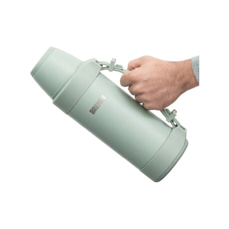 Termo Bremen 1.2 L Acero Inoxidable con Pico Cebador y Manija Ergonómica Verde Termo Bremen 1.2 L Acero Inoxidable con Pico Cebador y Manija Ergonómica Verde